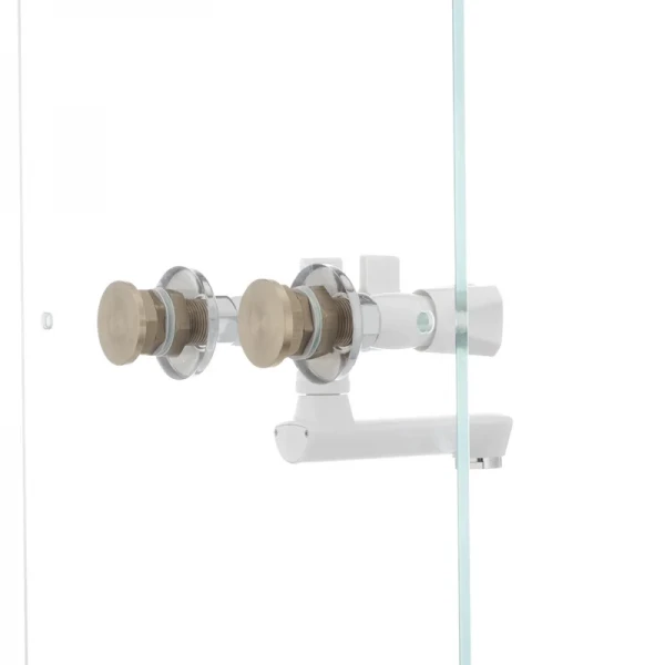 Змішувач для ванни PLAMIX Omega-142 білий з abs-пластику, двовентильний (PM0021)