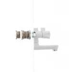 Смеситель для ванны Plamix Omega-142 белый (без шланга и лейки) (PM0021)