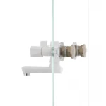 Смеситель для ванны Plamix Omega-142 белый (без шланга и лейки) (PM0021)