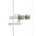 Смеситель для ванны Plamix Omega-142 белый (без шланга и лейки) (PM0021)