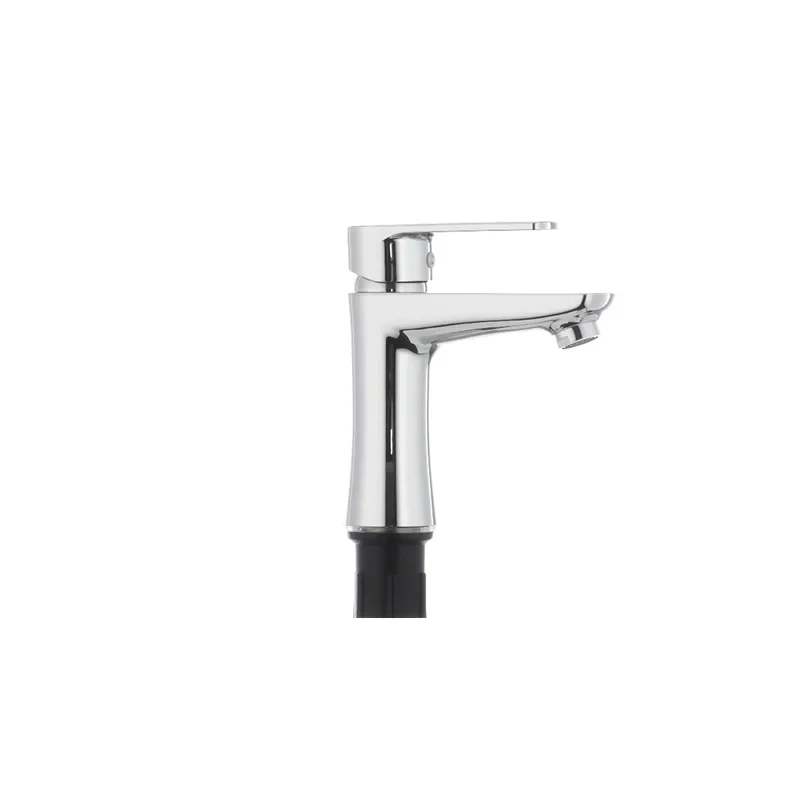 Змішувач для умивальника Plamix Oscar-001 Chrome (без підводки) (PM0023)