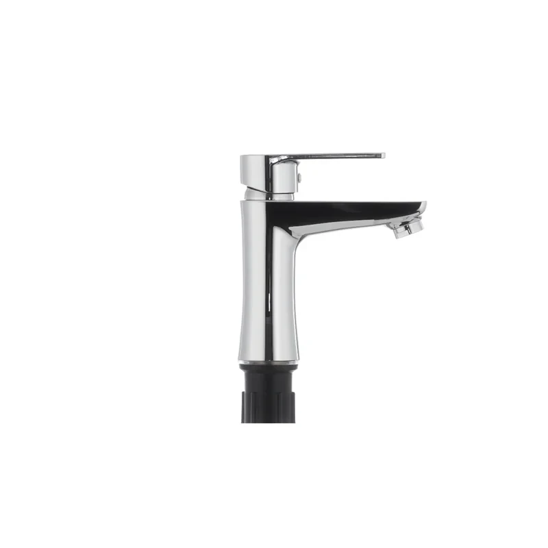 Змішувач для умивальника Plamix Oscar-001 Chrome (без підводки) (PM0023)