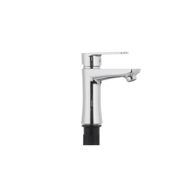 Змішувач для умивальника Plamix Oscar-001 Chrome (без підводки) (PM0023)