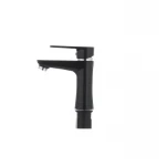 Смеситель для умывальника Plamix Oscar-001 черный (без подводки) (PM0024)