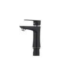 Смеситель для умывальника Plamix Oscar-001 черный (без подводки) (PM0024)