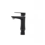 Смеситель для умывальника Plamix Oscar-001 черный (без подводки) (PM0024)