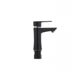 Смеситель для умывальника Plamix Oscar-001 черный (без подводки) (PM0024)