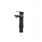 Смеситель для умывальника Plamix Oscar-001 черный (без подводки) (PM0024)