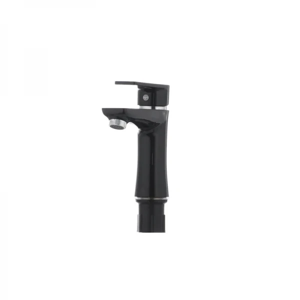 Смеситель для умывальника Plamix Oscar-001 черный (без подводки) (PM0024)