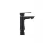 Смеситель для умывальника Plamix Oscar-001 черный (без подводки) (PM0024)