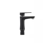 Смеситель для умывальника Plamix Oscar-001 черный (без подводки) (PM0024)