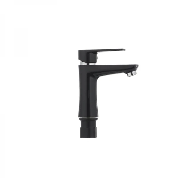 Смеситель для умывальника Plamix Oscar-001 черный (без подводки) (PM0024)