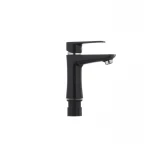 Смеситель для умывальника Plamix Oscar-001 черный (без подводки) (PM0024)