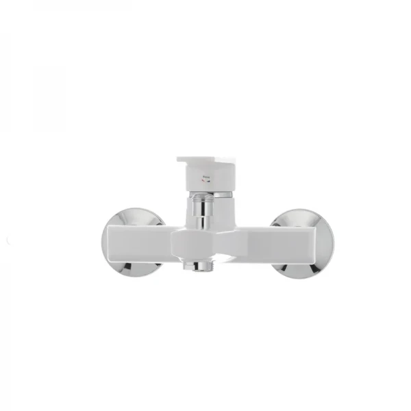 Смеситель для ванны Plamix Oscar-009 пластиковый белый однорычажный (PM0025)
