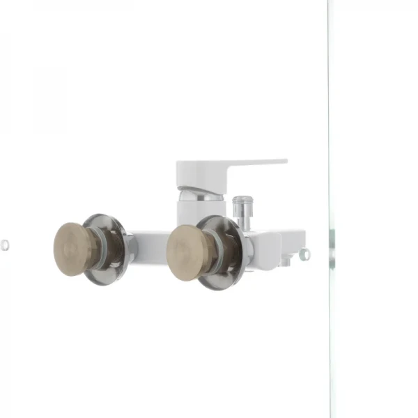 Смеситель для ванны Plamix Oscar-009 пластиковый белый однорычажный (PM0025)
