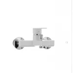 Смеситель для ванны Plamix Oscar-009 пластиковый белый однорычажный (PM0025)