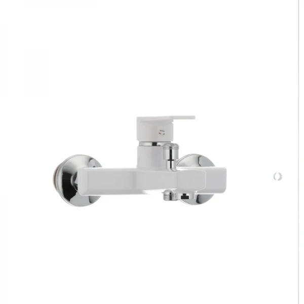Смеситель для ванны Plamix Oscar-009 пластиковый белый однорычажный (PM0025)
