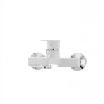 Смеситель для ванны Plamix Oscar-009 пластиковый белый однорычажный (PM0025)