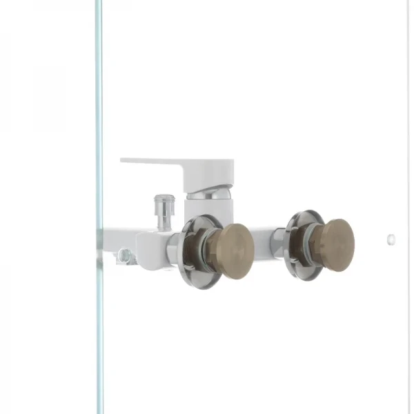 Смеситель для ванны Plamix Oscar-009 пластиковый белый однорычажный (PM0025)
