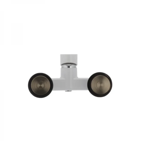 Смеситель для ванны Plamix Oscar-009 пластиковый белый однорычажный (PM0025)