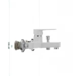 Смеситель для ванны Plamix Oscar-009 пластиковый белый однорычажный (PM0025)