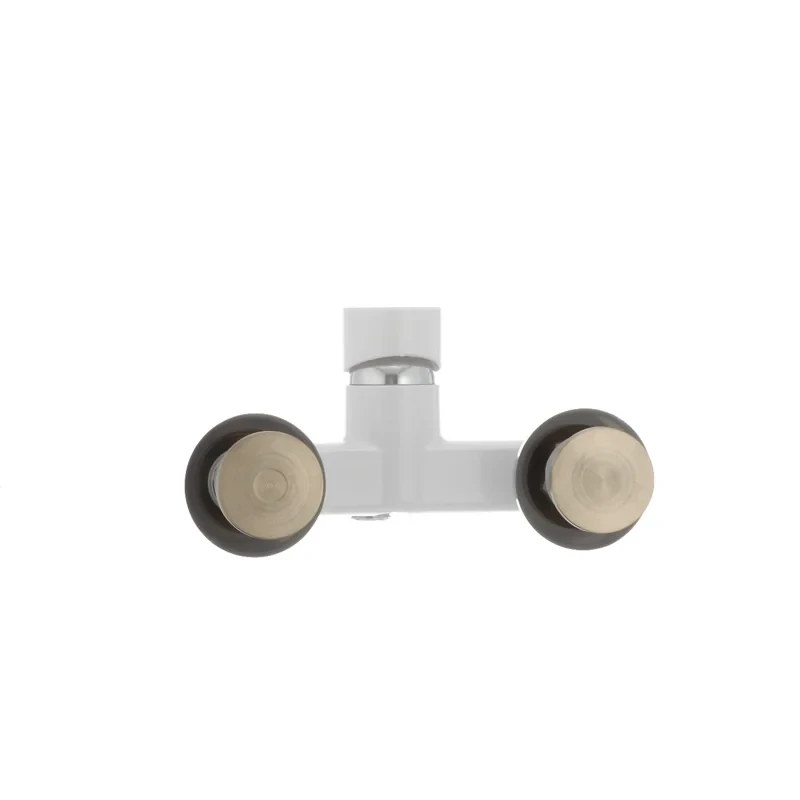 Смеситель для ванны Plamix Oscar-009 White (без шланга и лейки) (PM0025)