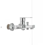 Смеситель для ванны Plamix Oscar-009 пластиковый хромированный без шланга и лейки (PM0026)