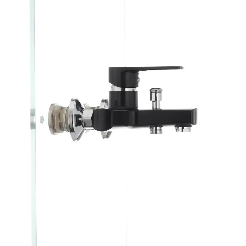 Смеситель для ванны Plamix Oscar-009 черный (без шланга и лейки) (PM0027)