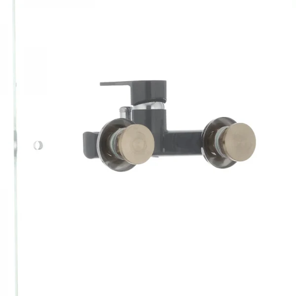 Смеситель для ванны Plamix Oscar-009 черный (без шланга и лейки) (PM0027)