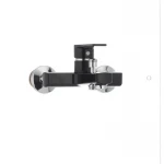 Смеситель для ванны Plamix Oscar-009 черный (без шланга и лейки) (PM0027)