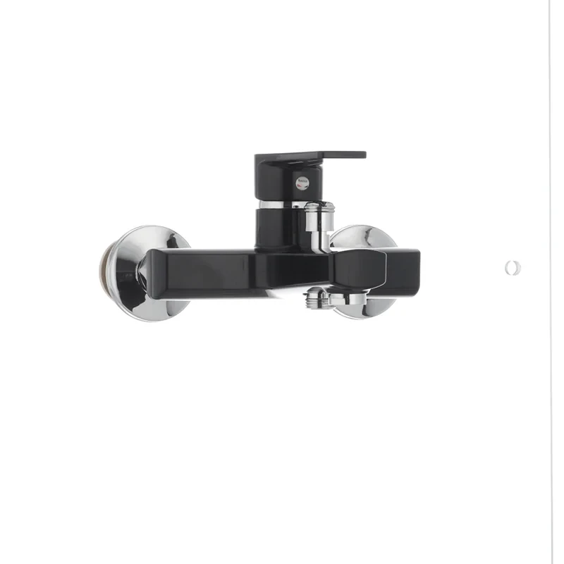 Смеситель для ванны Plamix Oscar-009 черный (без шланга и лейки) (PM0027)