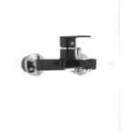 Смеситель для ванны Plamix Oscar-009 черный (без шланга и лейки) (PM0027)