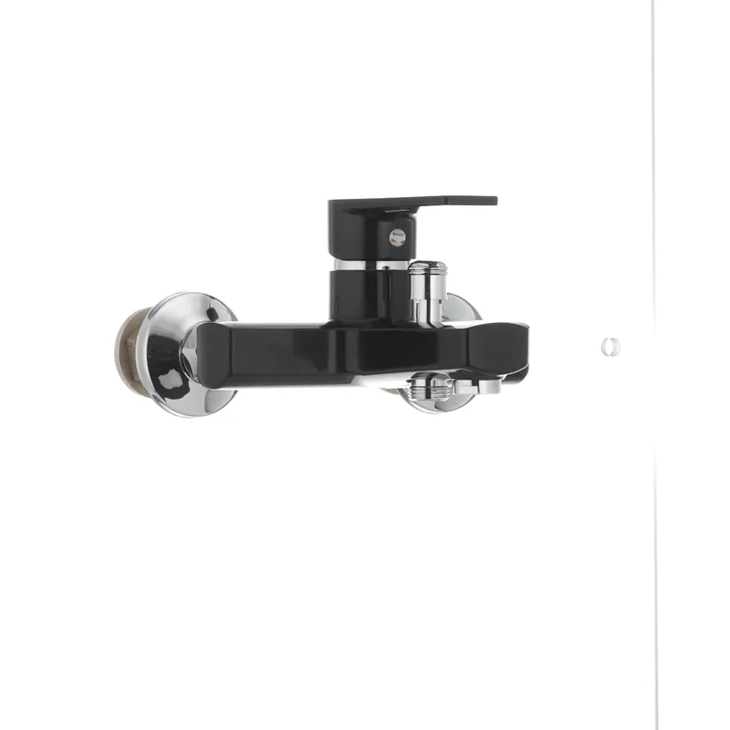 Смеситель для ванны Plamix Oscar-009 черный (без шланга и лейки) (PM0027)