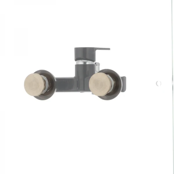 Смеситель для ванны Plamix Oscar-009 черный (без шланга и лейки) (PM0027)