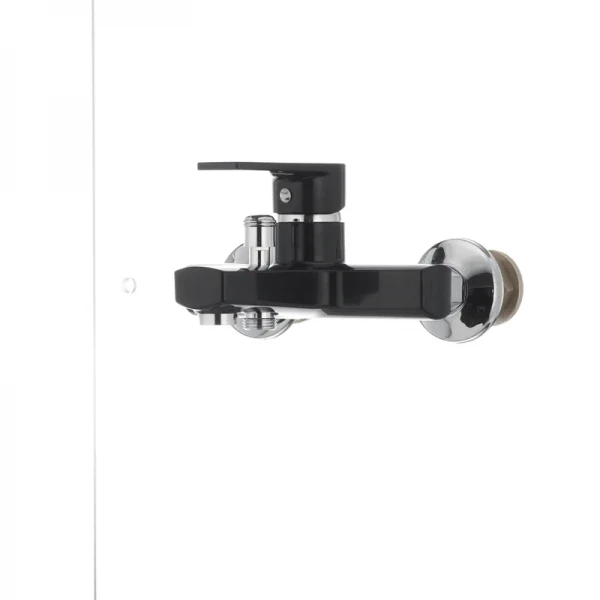 Смеситель для ванны Plamix Oscar-009 черный (без шланга и лейки) (PM0027)