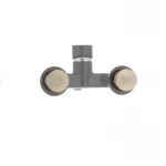 Смеситель для ванны Plamix Oscar-009 черный (без шланга и лейки) (PM0027)