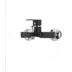 Смеситель для ванны Plamix Oscar-009 черный (без шланга и лейки) (PM0027)