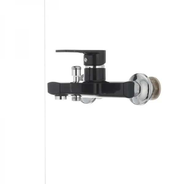 Смеситель для ванны Plamix Oscar-009 черный (без шланга и лейки) (PM0027)