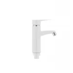 Смеситель для умывальника Plamix Sergio-001 белый (без подводки) (PM0028)