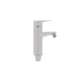 Смеситель для умывальника Plamix Sergio-001 белый (без подводки) (PM0028)