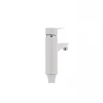 Смеситель для умывальника Plamix Sergio-001 белый (без подводки) (PM0028)