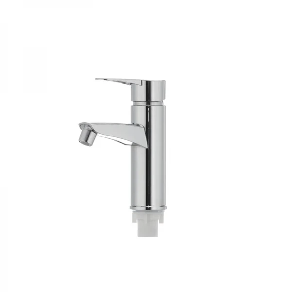 Змішувач для умивальника Plamix Sergio-001 пластиковий хромований без підводки (PM0029)