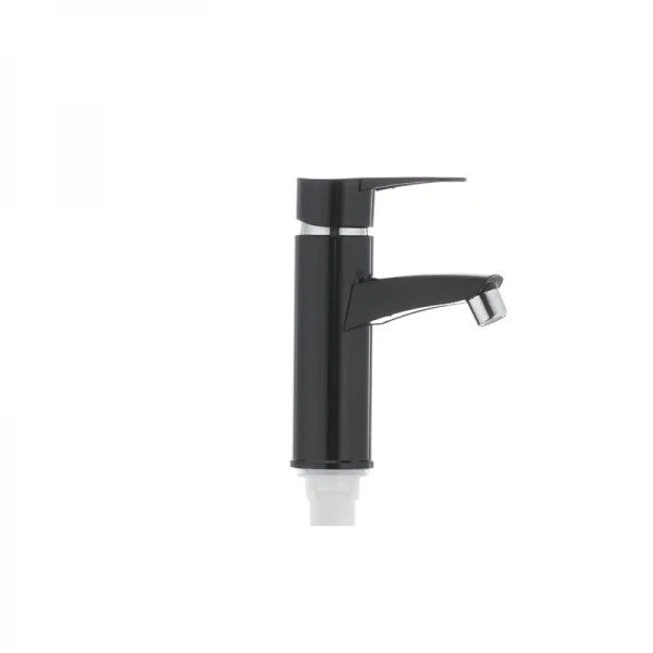 Смеситель для умывальника Plamix Sergio-001 Black (без подводки) (PM0030)