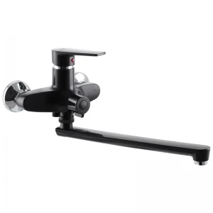 Смеситель для ванны Plamix Oscar-006 Euro Черный (без шланга и лейки) (PM0600) Смеситель для ванны Plamix Oscar-006 Euro Черный (без шланга и лейки) (PM0600)