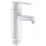 Смеситель для умывальника Plamix Sergio-001(W) Белый (без подводки) (PM0602)