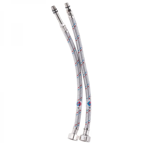 Смеситель для кухни Plamix Mario-017 White (с подводкой) (PM0608)