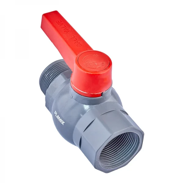 Кран кульовий Plamix PVM-1 1/2" FM PVC (PM0623)