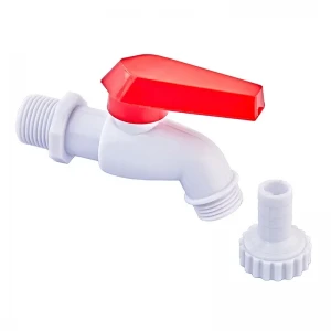 Пивной кран PVC (White+red) Plamix PVI-1/2