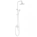 Душевая колонна со смесителем Plamix Rain-009-J.White (цвет белый) (PM0636)