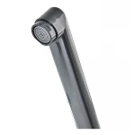 Смеситель для ванной Plamix Sirius-140 Black (со шлангом и лейкой) (PM0638)